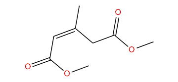 (Z)-Dimethyl 3-methyl-2-pentenedioate